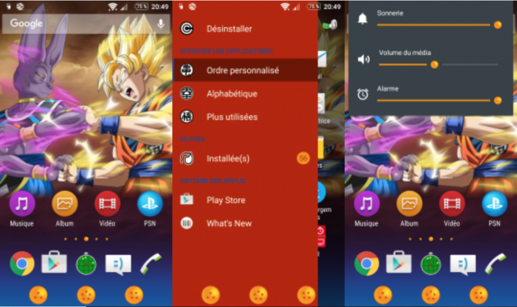 Xperia Dragon Ball Z - Xperia Theme Dragon Ball - HD Wallpaper 
