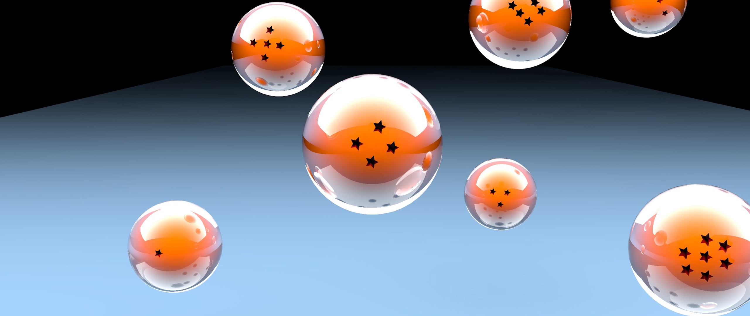 Wallpaper Dragon Ball Z, Dragon Ball, Balls, 3d, Stars - Dragon Balls Wallpaper Iphone - HD Wallpaper 