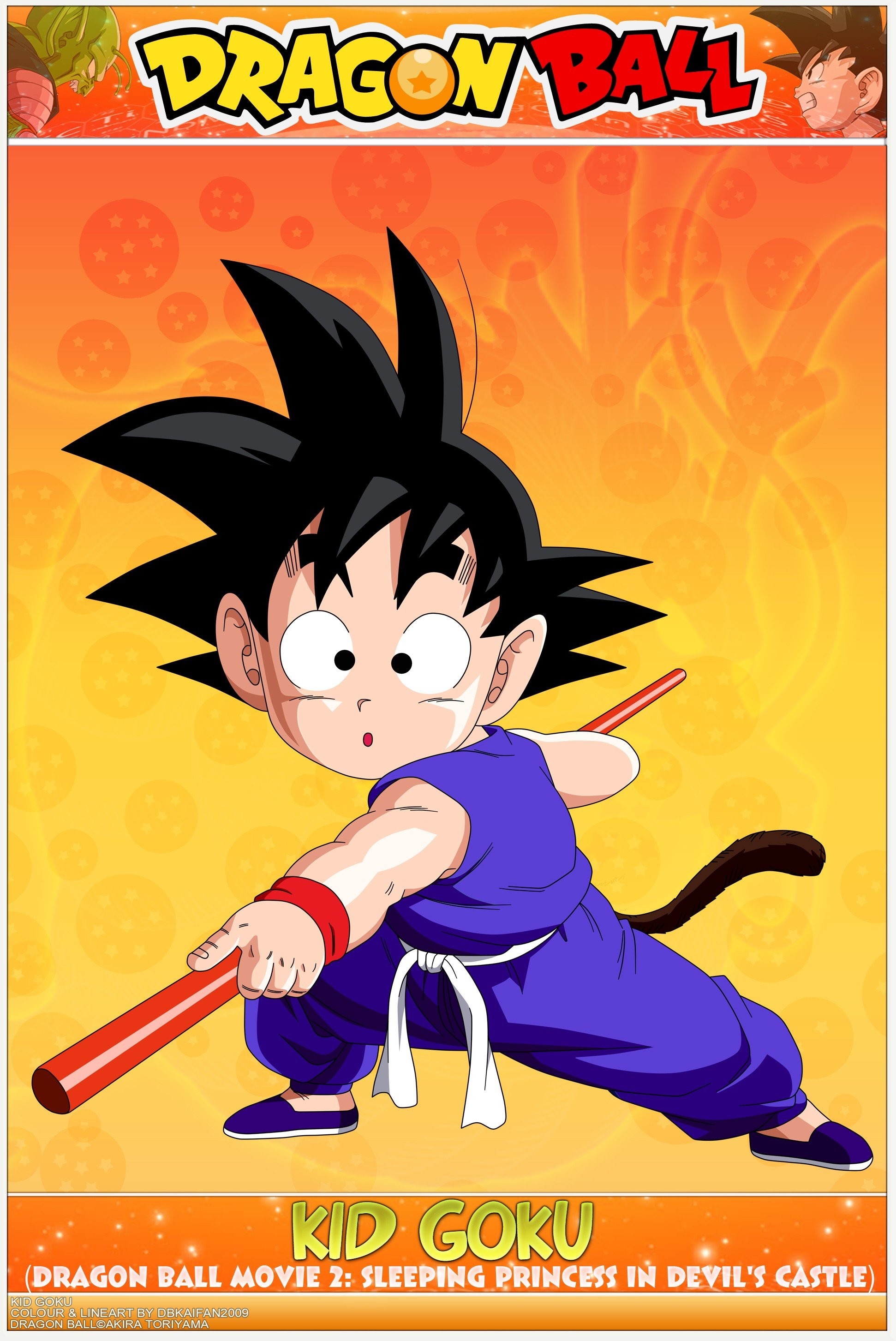 Kid Goku Wallpapers Wallpapers 
 Data-src - Dragon Ball Kid Goku - HD Wallpaper 