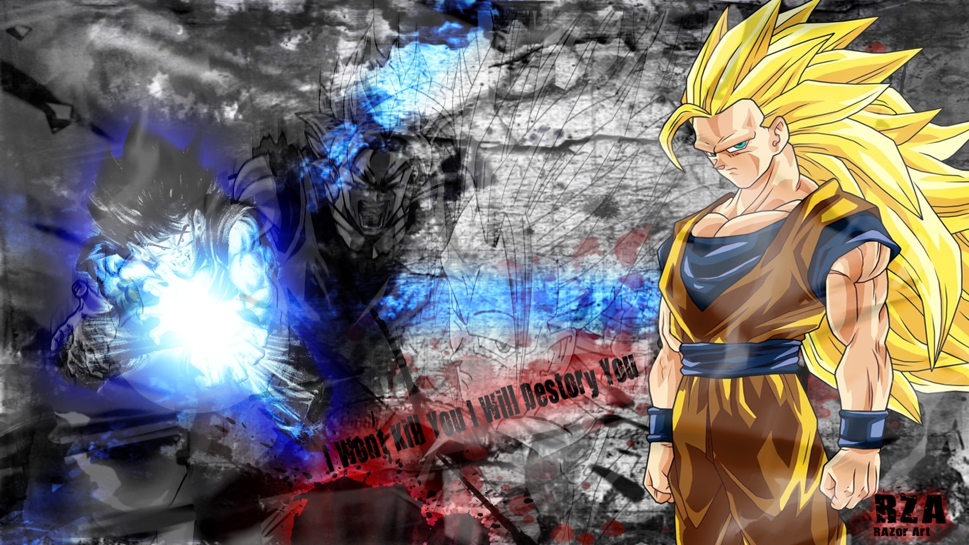 Epic Dragon Ball Z Wallpaper - Epic Dbz Background Hd - HD Wallpaper 