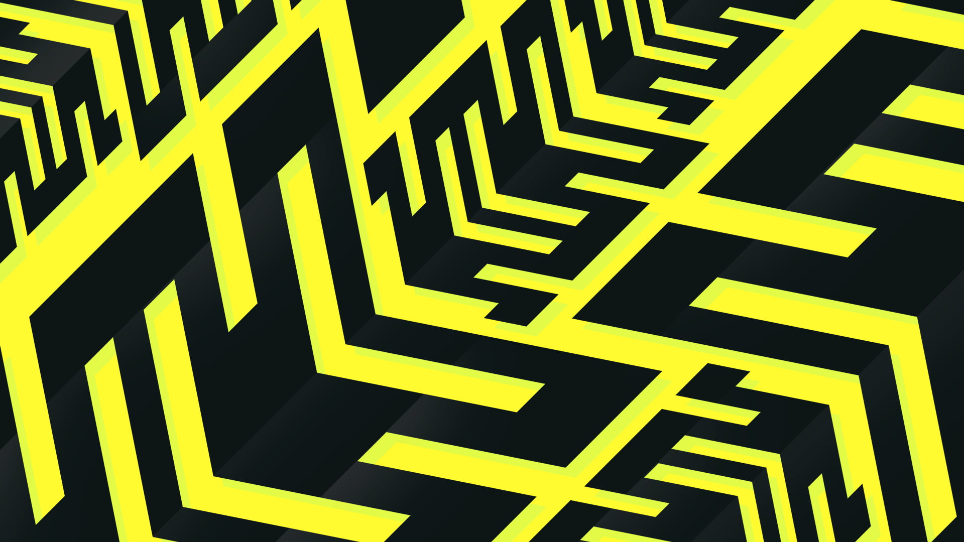 Abstract Black And Yellow - 1920x1080 Wallpaper - teahub.io