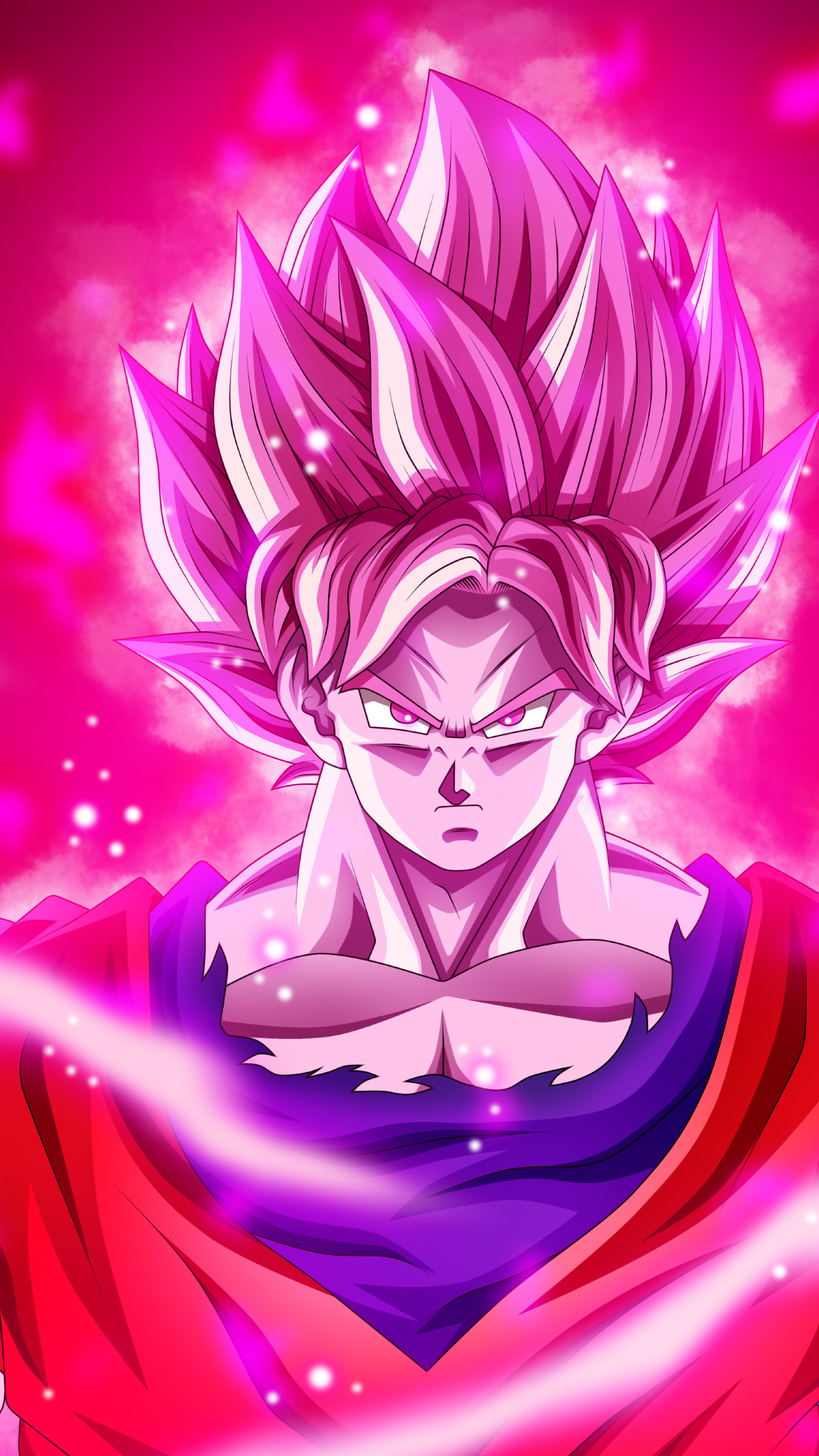 Goku Super Saiyan Pink - HD Wallpaper 