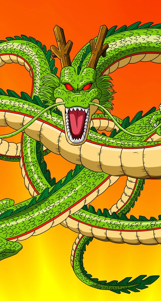 Dragon Ball Z Hd Widescreen Iphone Wallpapers - Shenlong - HD Wallpaper 