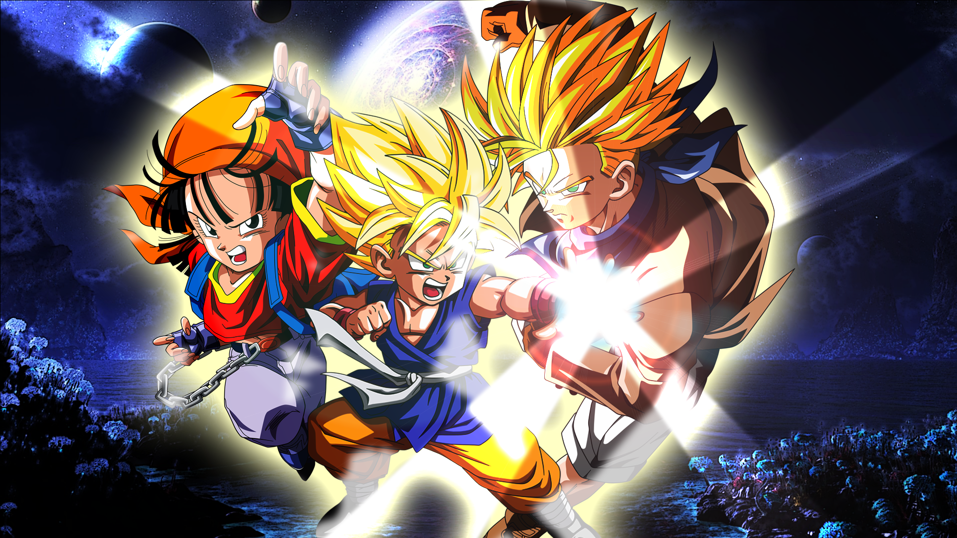 Dragon Ball Gt Wallpaper 4k - HD Wallpaper 