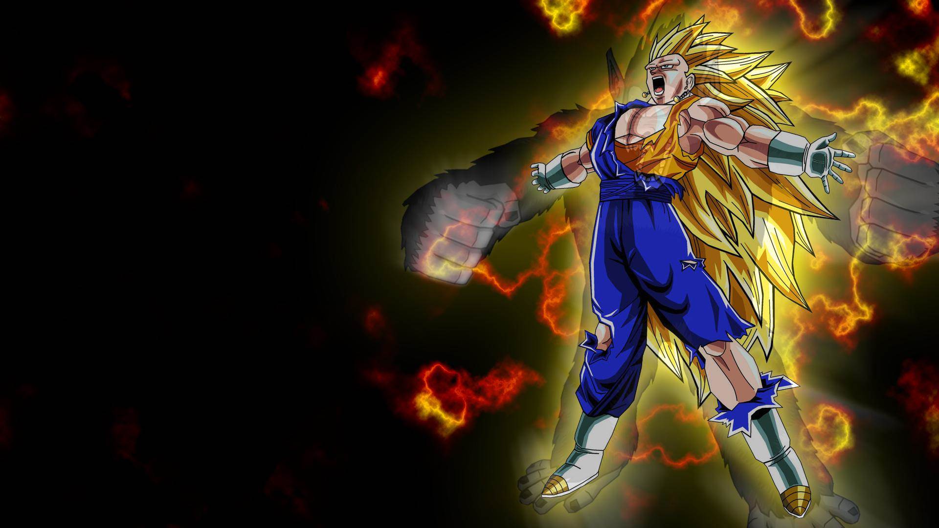 Dragon Ball Z Goku Super Saiyan Hd Wallpapers Hdwallpaper - Fondos De Pantalla De Vegito En Hd - HD Wallpaper 
