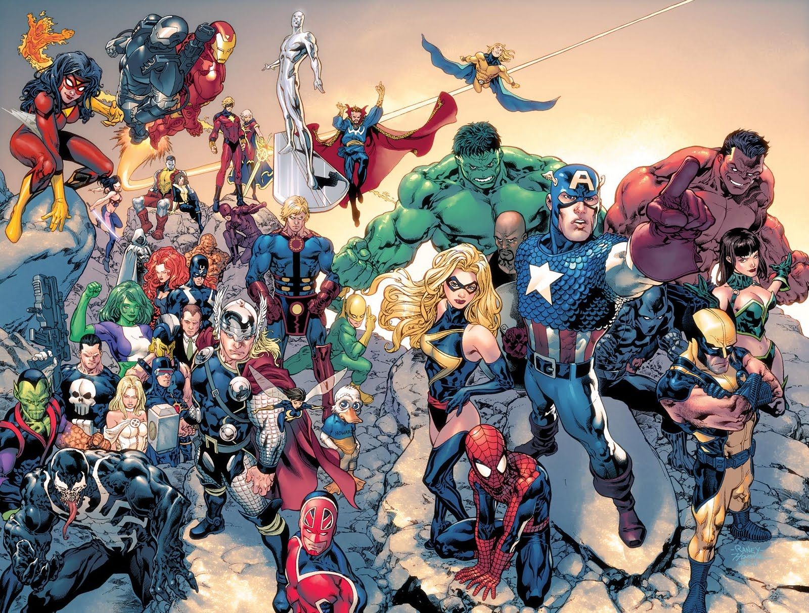 Marvel Comics Wallpaper Hd - HD Wallpaper 
