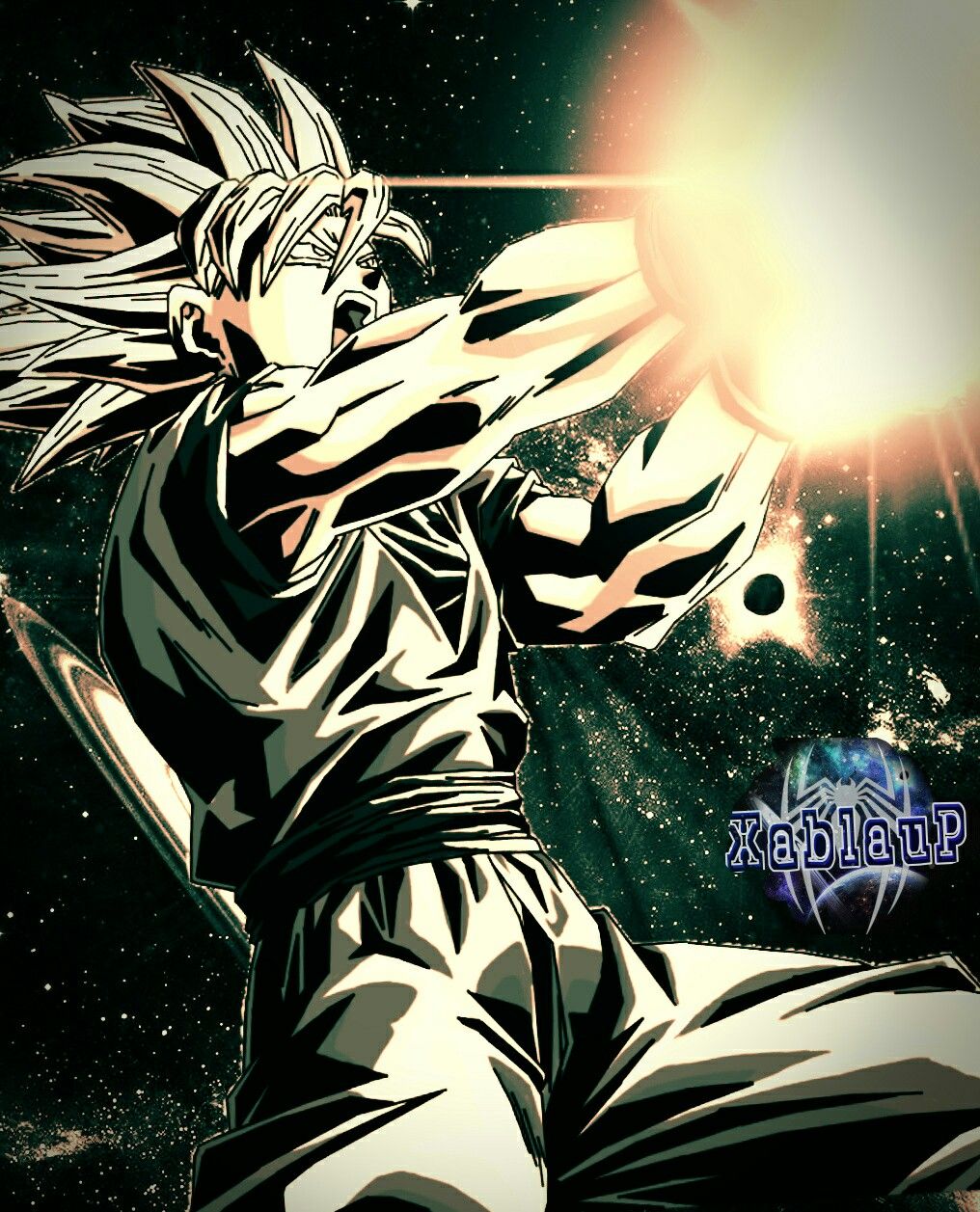 Goku Kamehameha Thumbs Up - HD Wallpaper 
