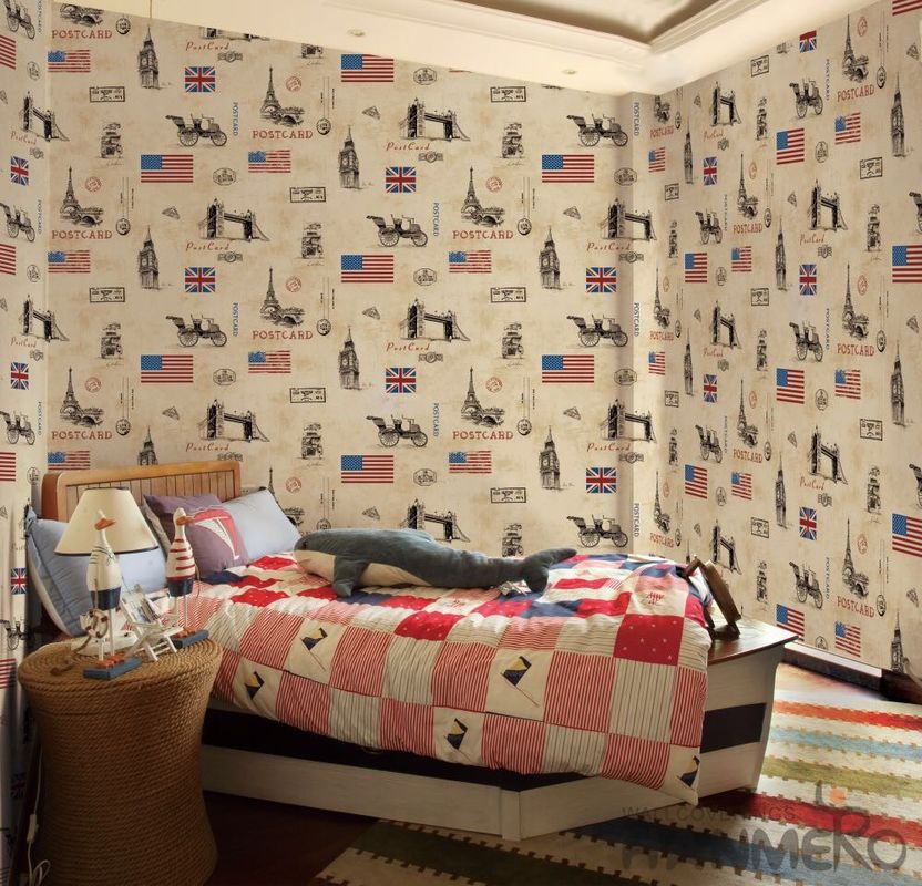 Non Woven Paper Unisex Kids Wallpaper , - 0apel De Parede Unisex - HD Wallpaper 