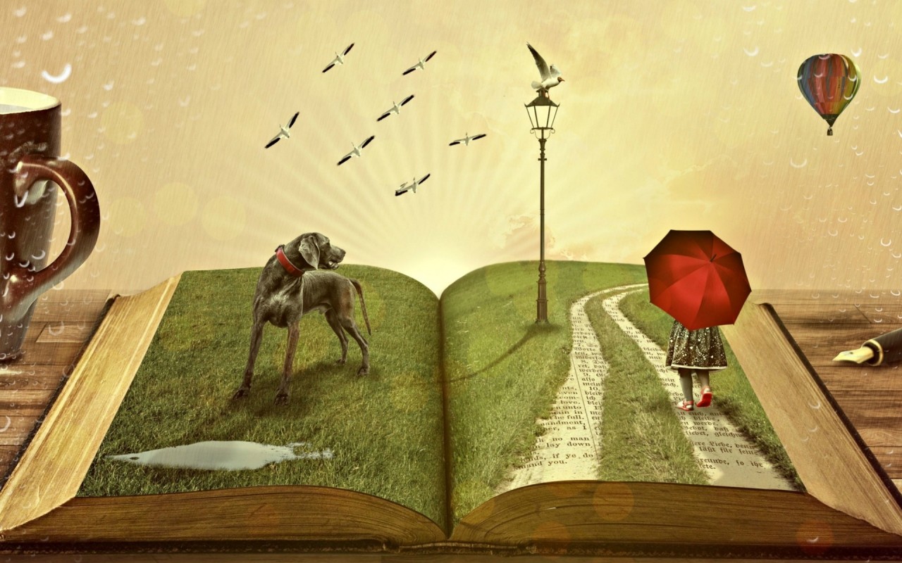 Story Book Wallpapers - Story - HD Wallpaper 