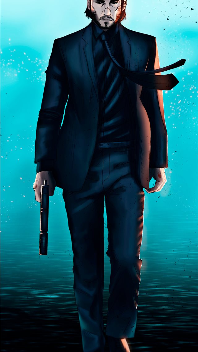 Art John Wick Iphone Wallpaper - John Wick Wallpaper Hd - HD Wallpaper 