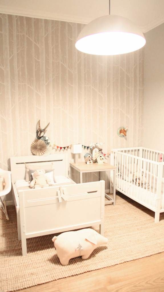 Cole And Son Woods And Stars Nursery - HD Wallpaper 