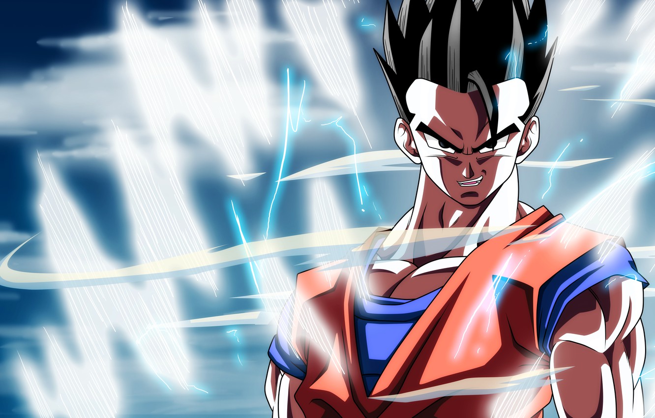 Photo Wallpaper Anime, Dragon Ball, Manga, Saga, Gohan, - Dragon Ball Z Ultimate Gohan - HD Wallpaper 