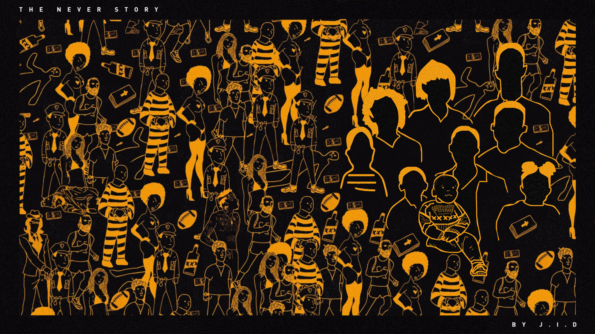 Jid The Never Story Cover - HD Wallpaper 