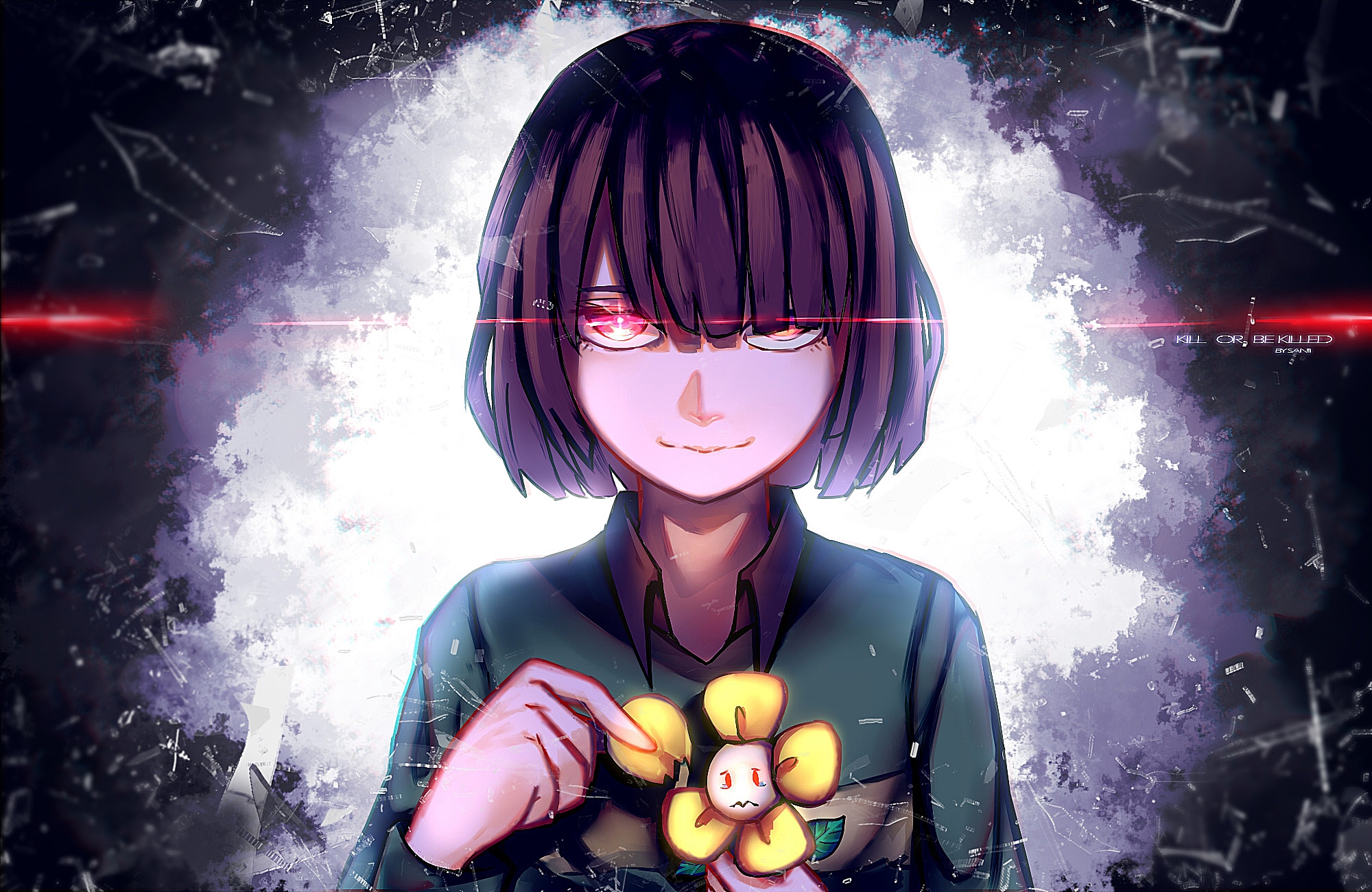 Undertale Chara Wallpaper Phone - HD Wallpaper 