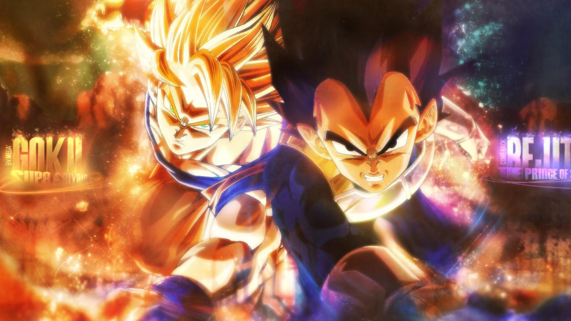 Dragon Ball Super Goku And Vegeta Wallpaper Hd - HD Wallpaper 