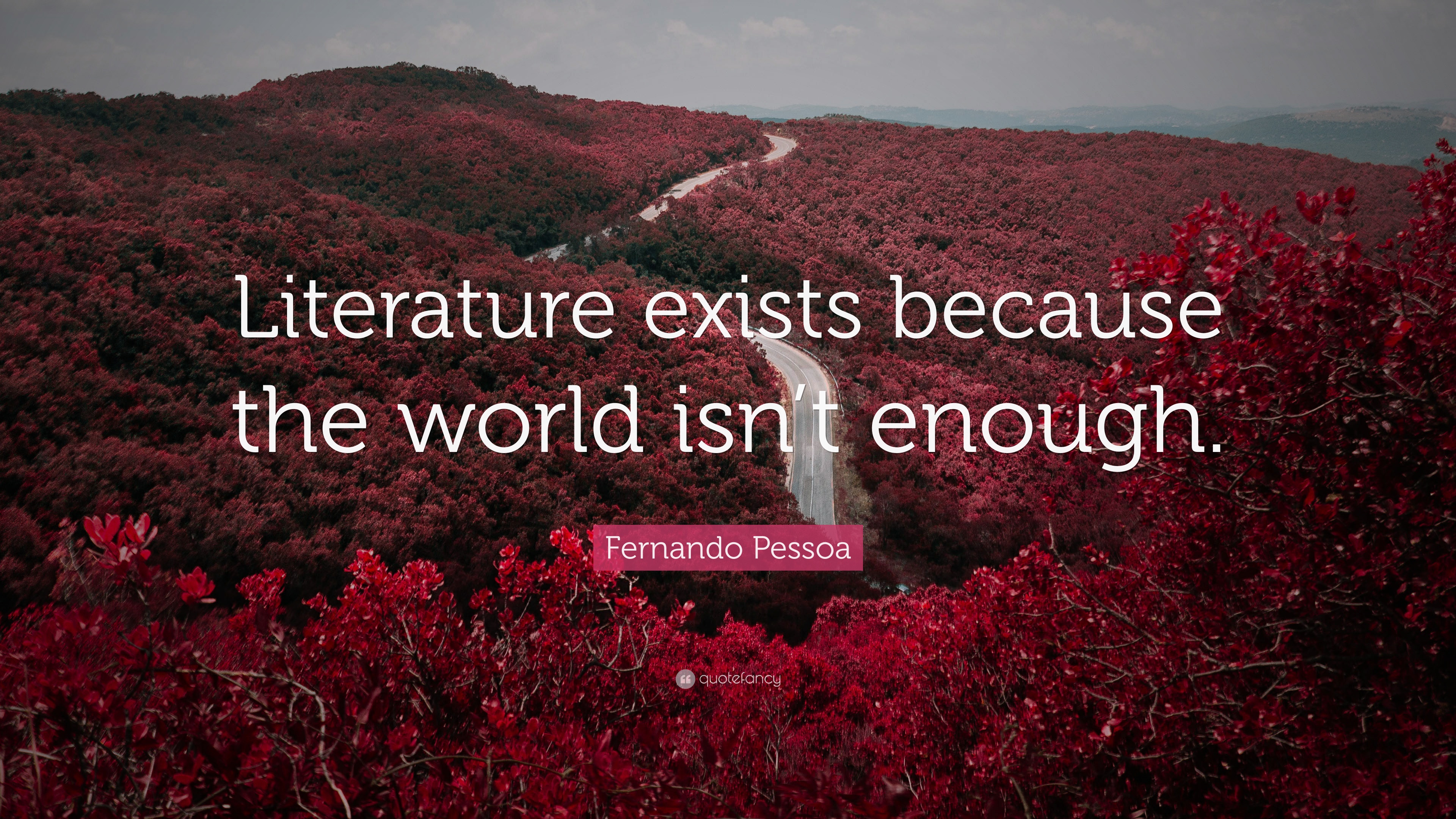 Fernando Pessoa Quote - Everything In This World Has A Hidden Meaning - HD Wallpaper 