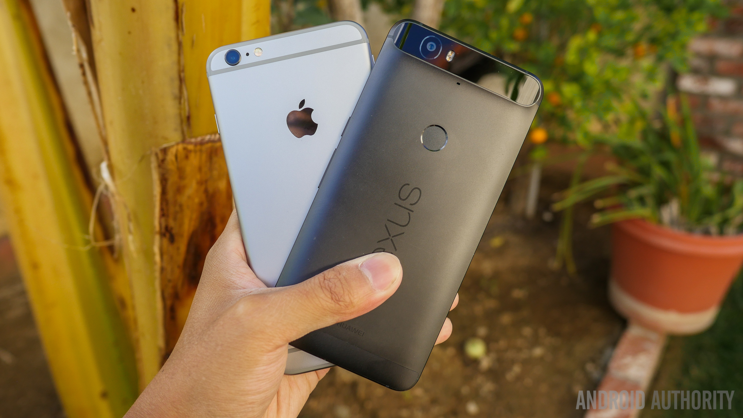Nexus 6p Vs Iphone 7 - HD Wallpaper 