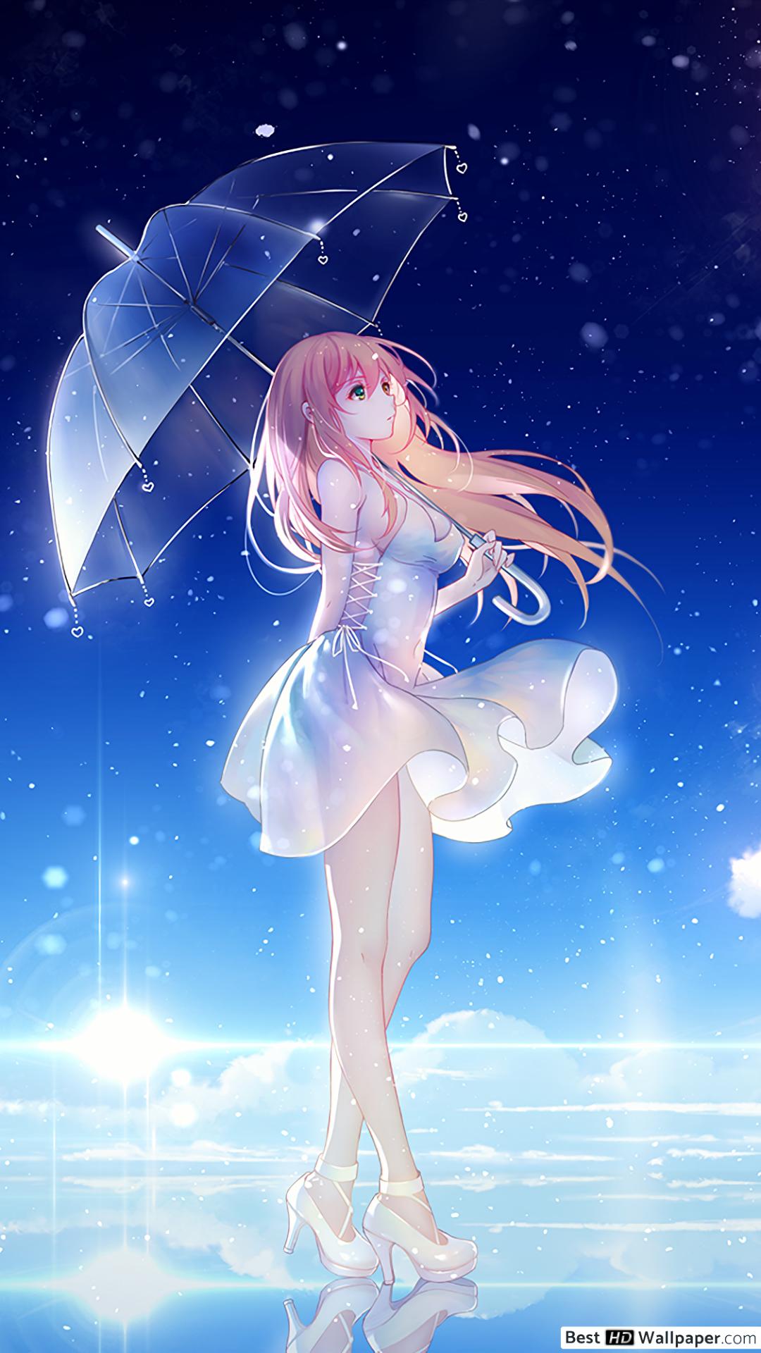 Beautiful Anime Girl Wallpaper Iphone - 1080x1920 Wallpaper 