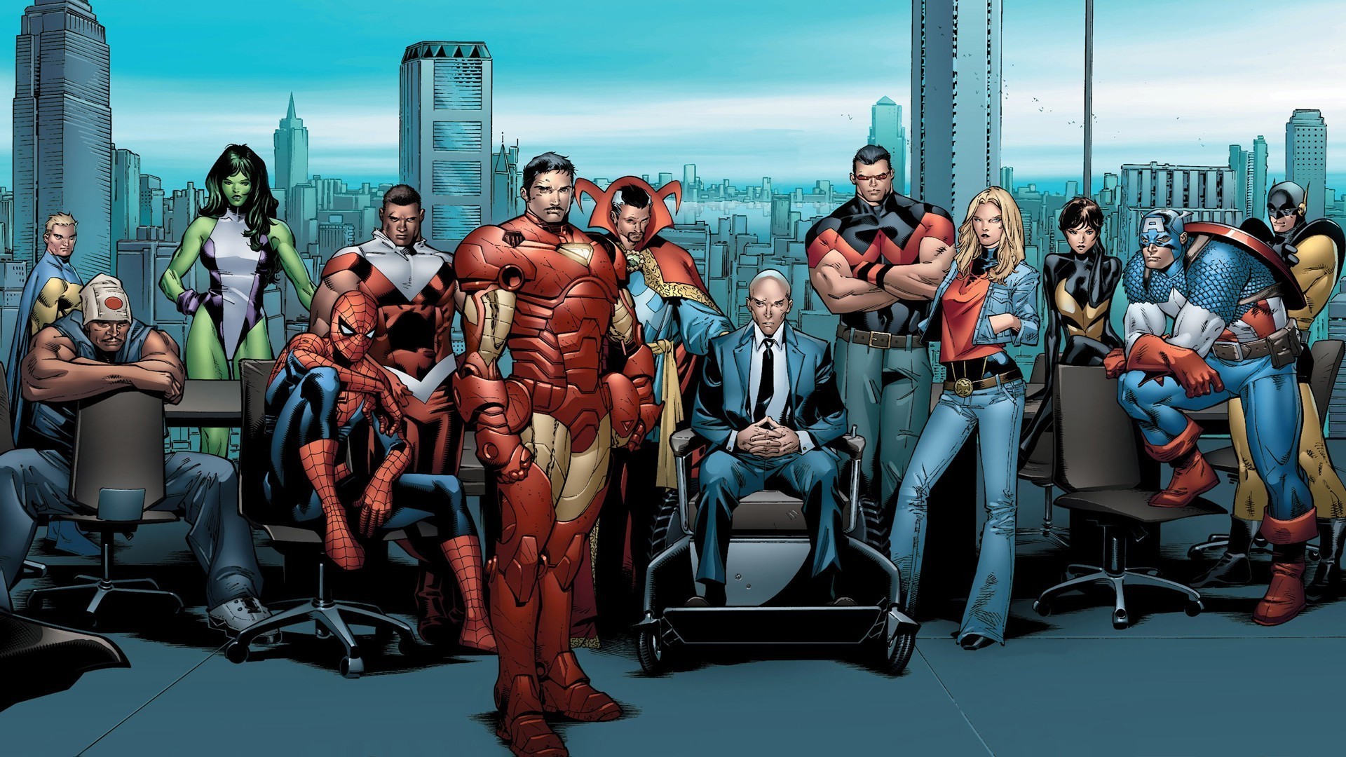 1920x1080, Marvel Comics Characters Hd Wallpaper 
 - Marvel Comic Characters - HD Wallpaper 