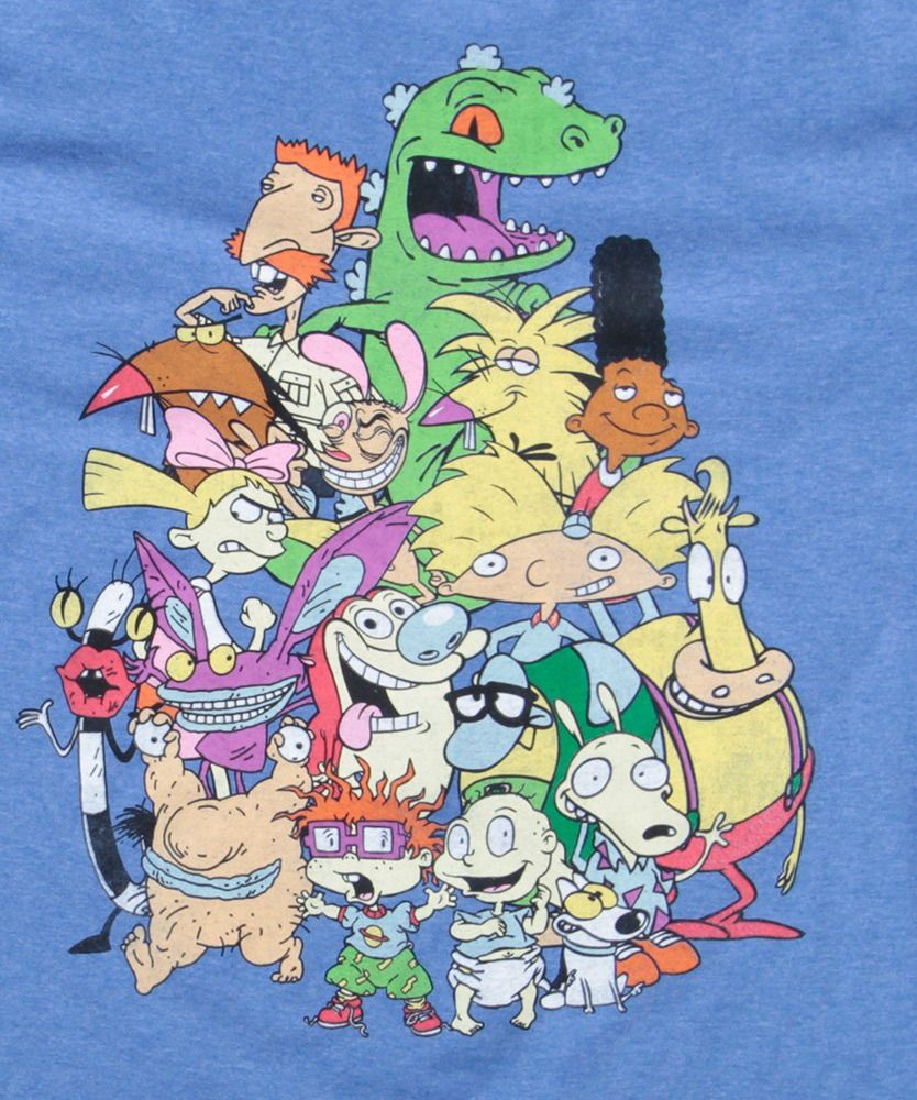 90s Cartoons Nickelodeon - HD Wallpaper 