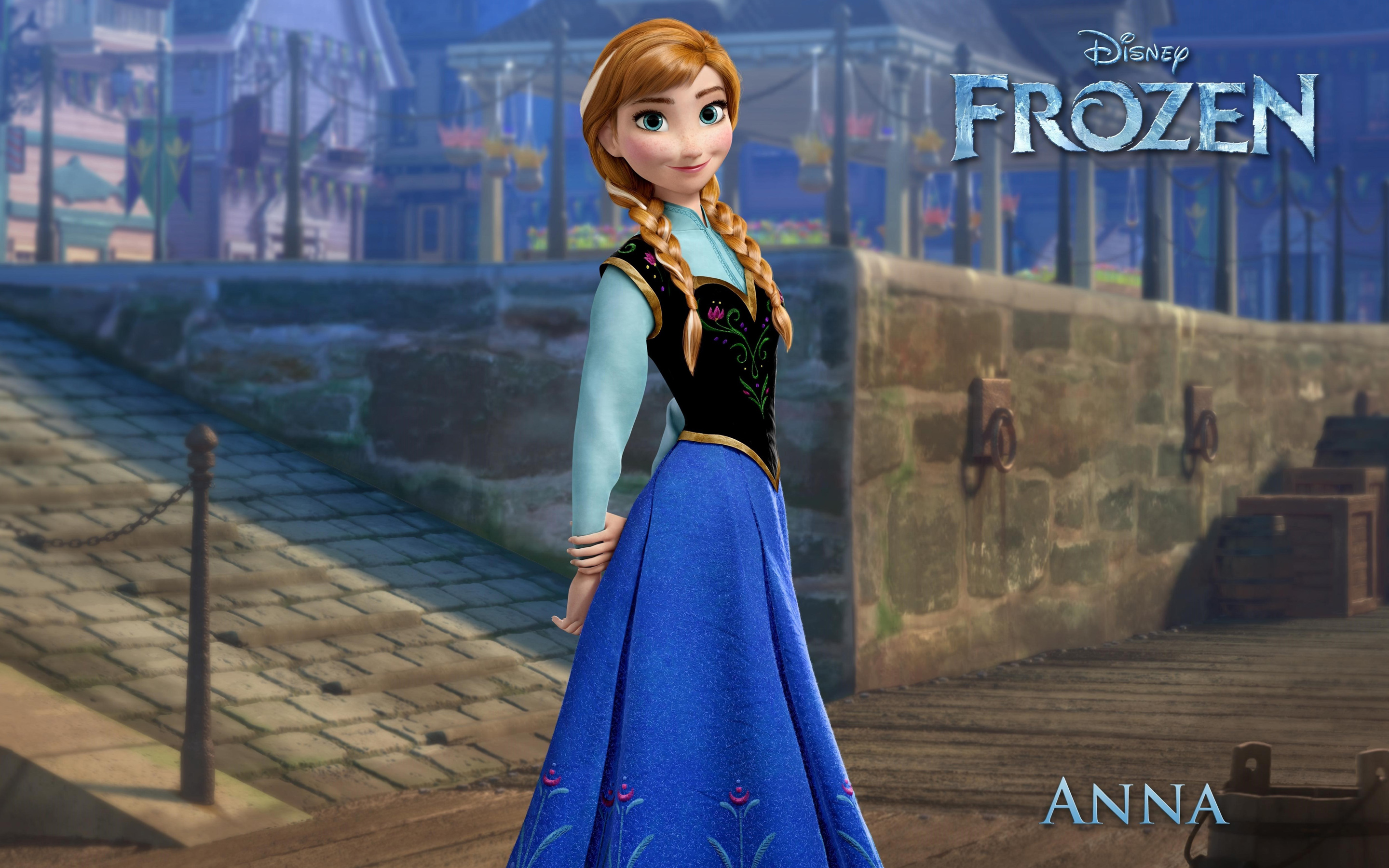 Frozen Anna - Frozen Anna Wallpaper Hd - HD Wallpaper 