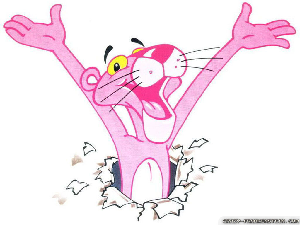 Pantera Cor De Rosa - HD Wallpaper 