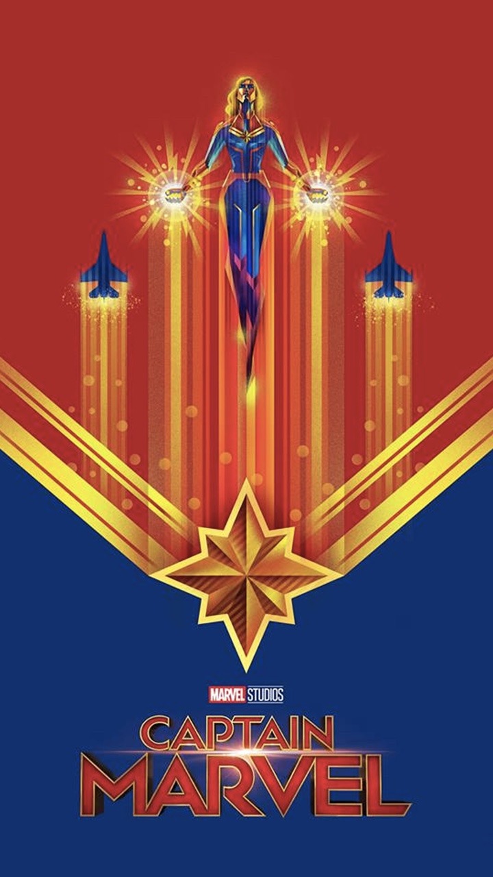 Image - Captain Marvel Wallpaper Phone - HD Wallpaper 