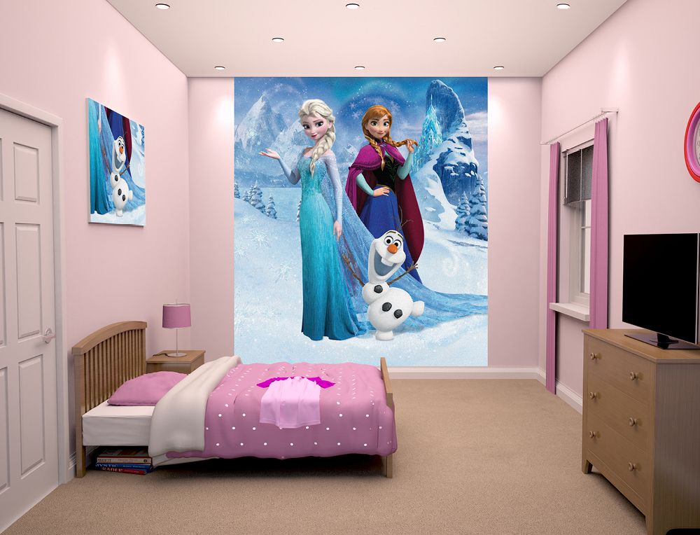 Kids Room Decor Frozen - HD Wallpaper 