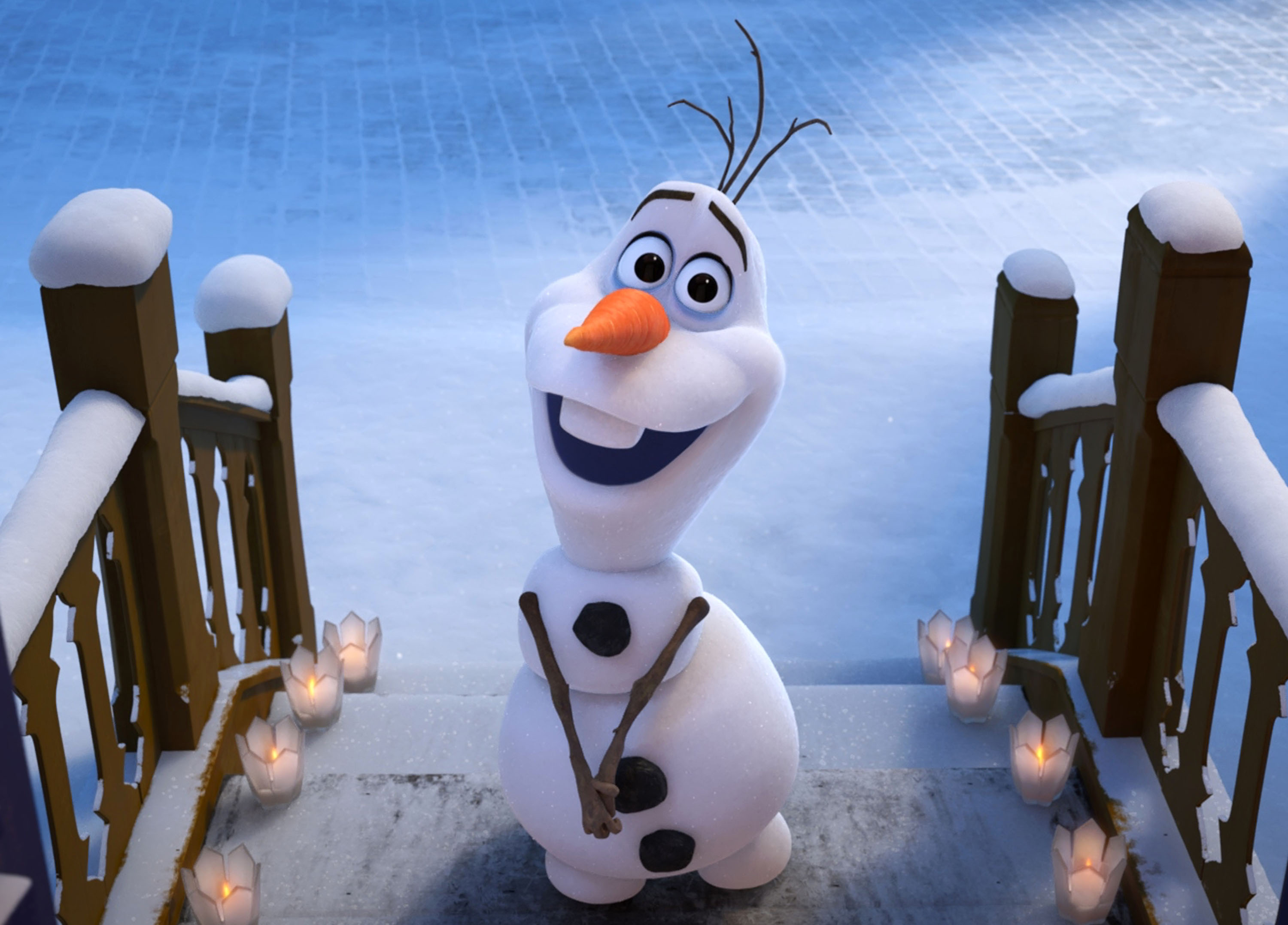 Olaf's Frozen Adventure - HD Wallpaper 