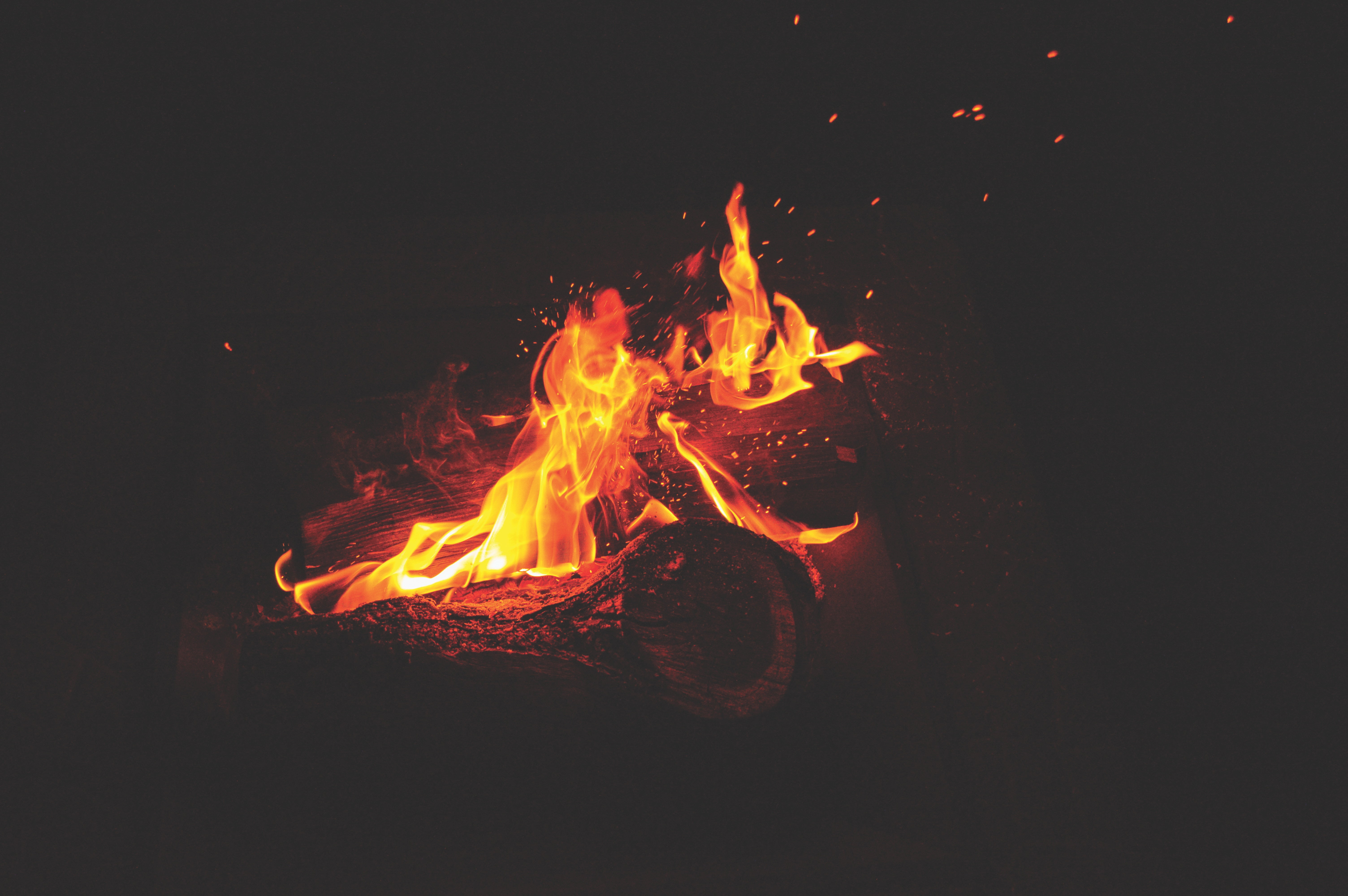 Campfire Background - HD Wallpaper 