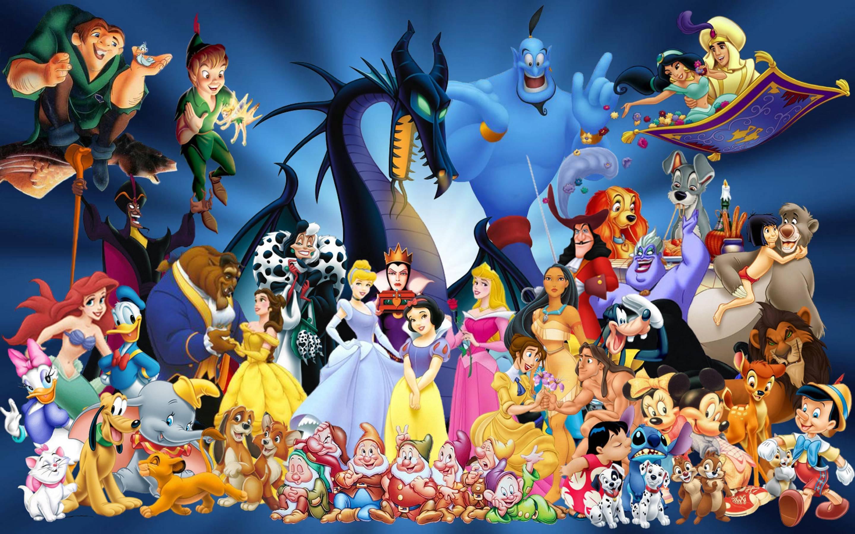 Disney Characters Wallpaper Disney Characters Wallpapers - Disney Characters - HD Wallpaper 