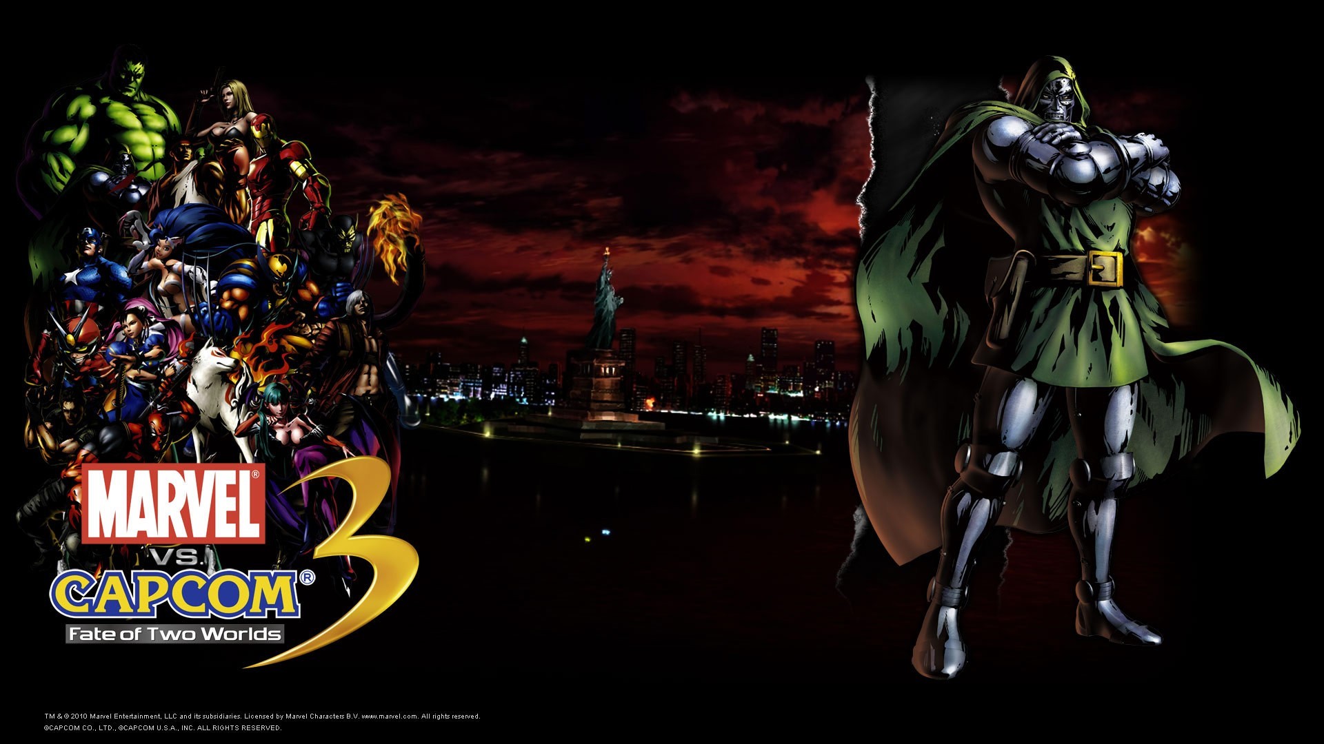 Marvel Vs Capcom Ghost And Goblins - HD Wallpaper 