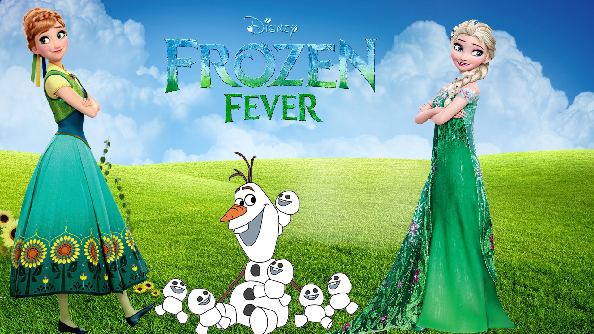 Frozen Fever Wallpaper Hd - HD Wallpaper 