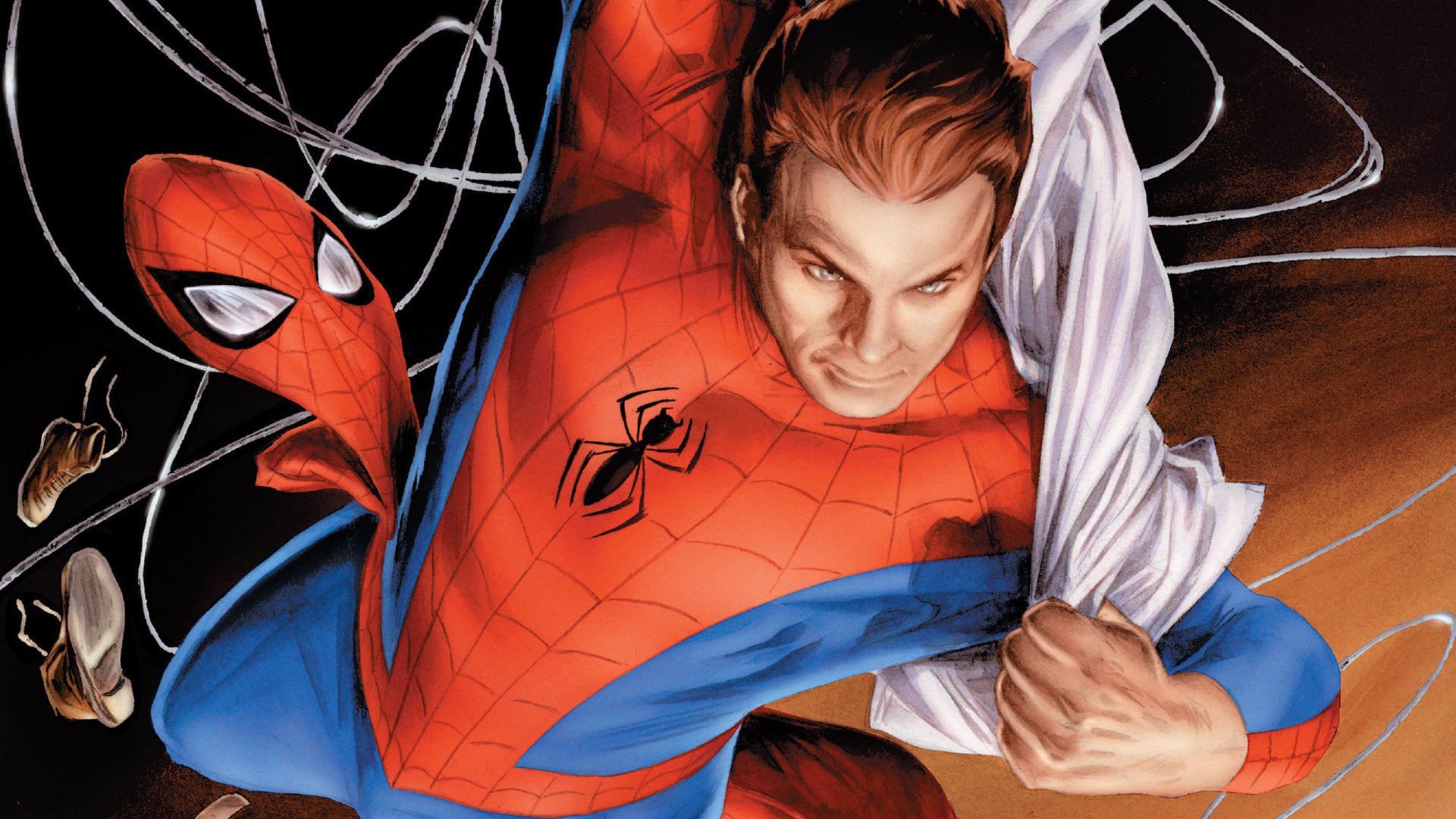 Peter Parker Comic Book - HD Wallpaper 