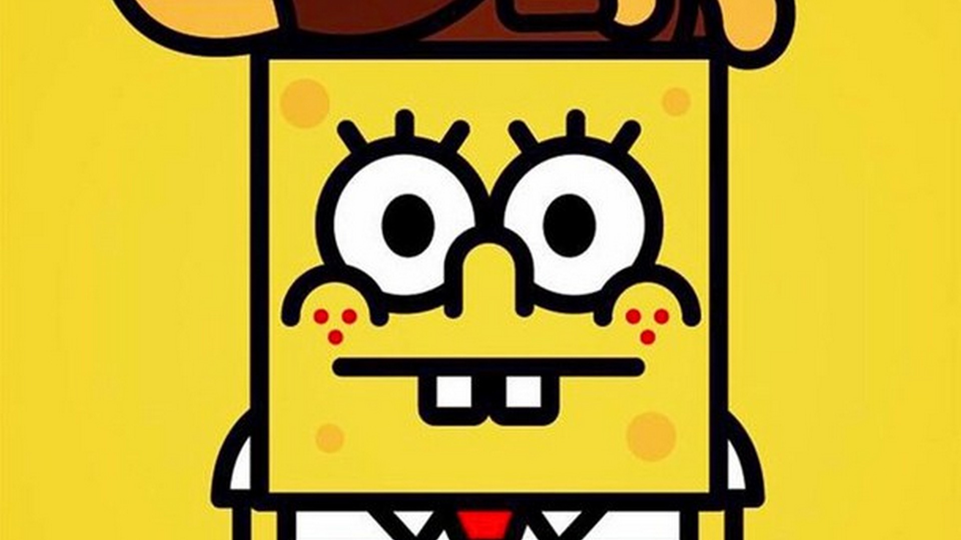 Hd Yellow Colour Backgrounds With Image Resolution - Bape Shirt Spongebob - HD Wallpaper 