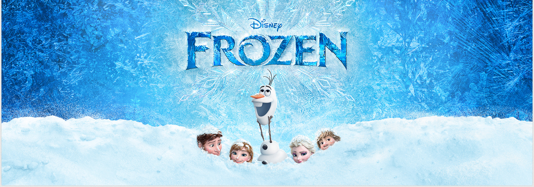 Frozen Background Wide - HD Wallpaper 