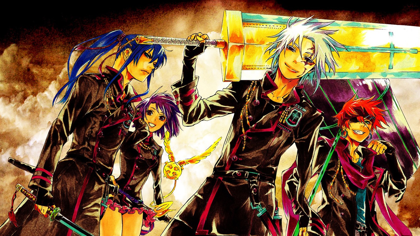 Dgray Man-anime Character Design Desktop Wallpaper2012 - D Gray Man Hallow Wallpaper Hd - HD Wallpaper 