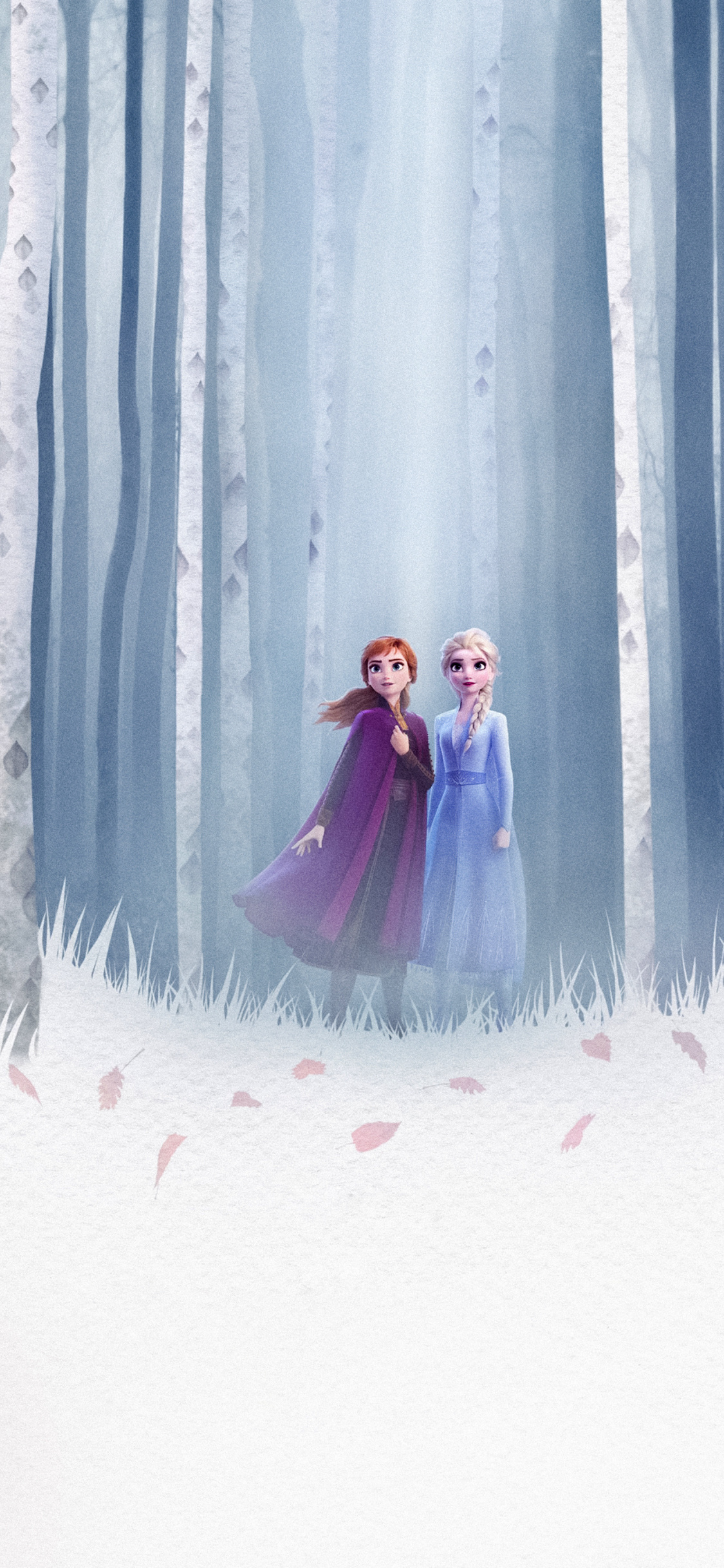 Frozen 2, Queen Elsa And Anna, Forest, 2019, Wallpaper - Background Frozen 2 Wallpaper Hd - HD Wallpaper 
