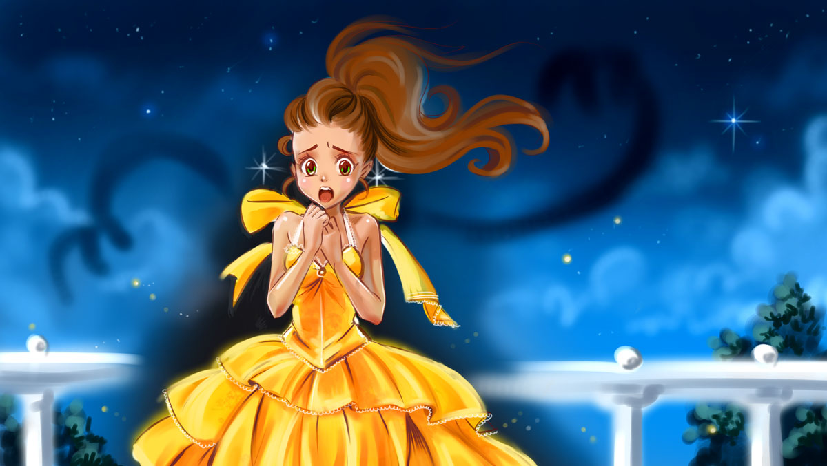 Beauty And The Beast Belle - Belle And The Beast Anime - HD Wallpaper 