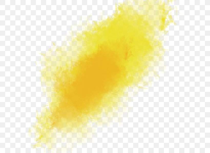 Yellow Desktop Wallpaper, Png, 607x600px, Yellow, Brightness, - Yellow Colour Splash Png - HD Wallpaper 