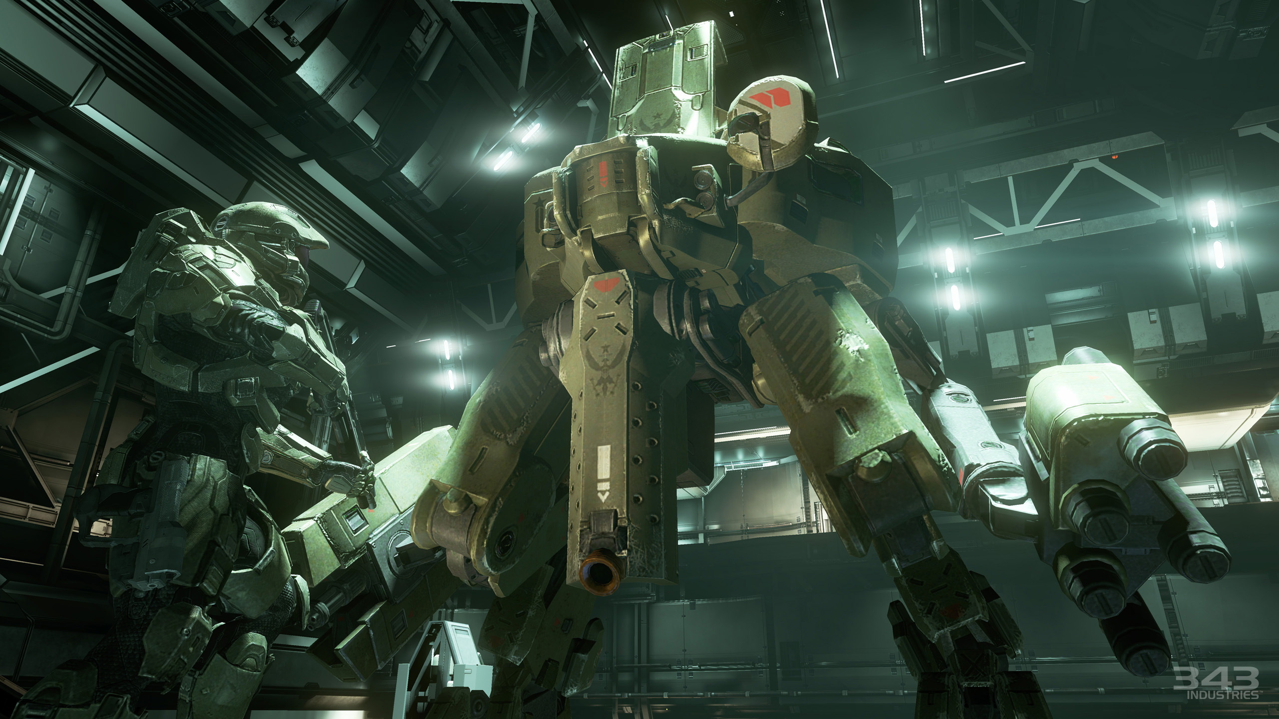 Halo 4 Xbox 360 Game Wallpaper - Halo Mantis - HD Wallpaper 