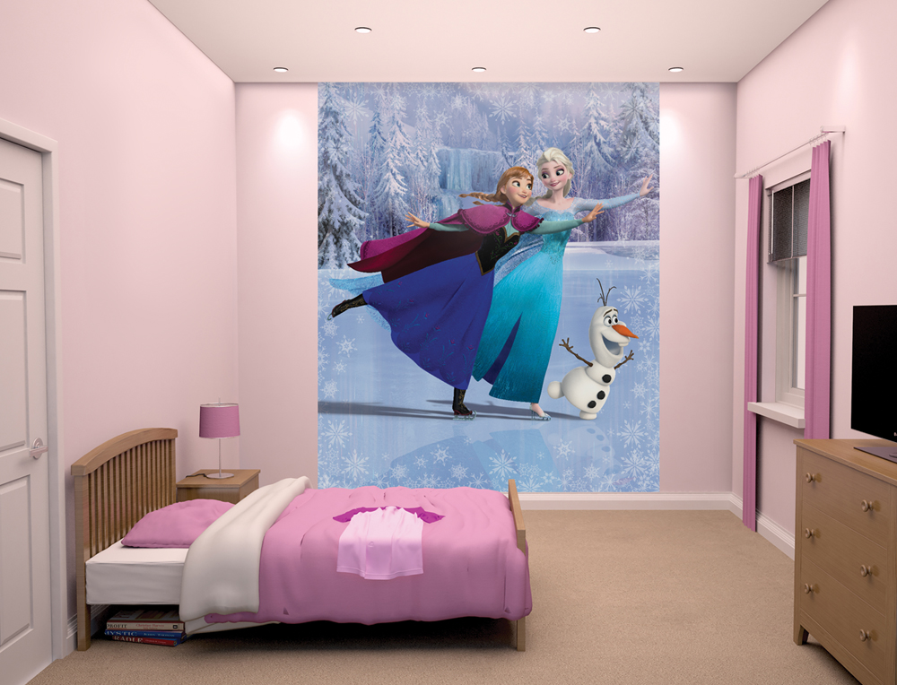 Elsa Wallpaper For Bedroom - HD Wallpaper 