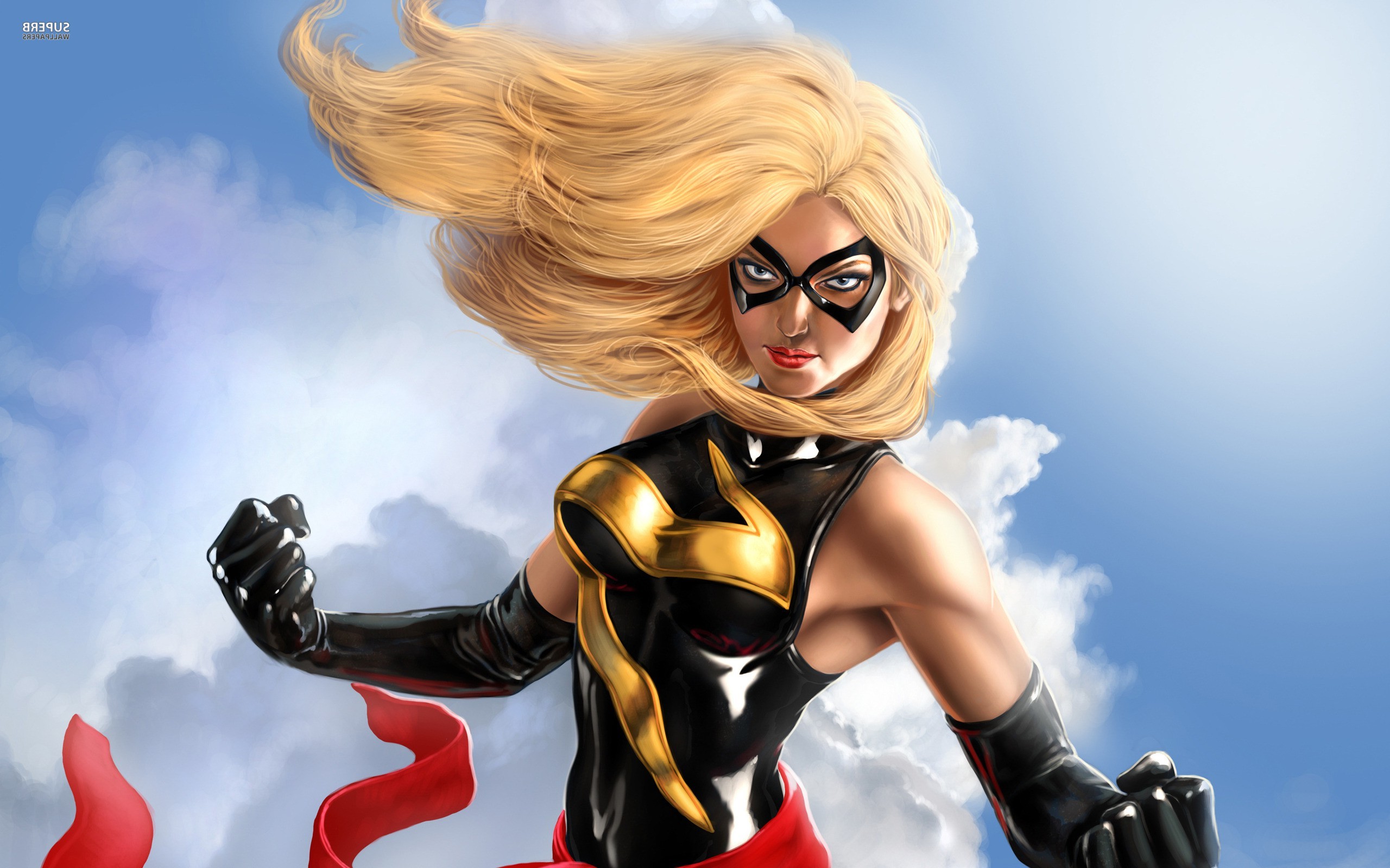 Miss Marvel Wallpaper Hd - HD Wallpaper 