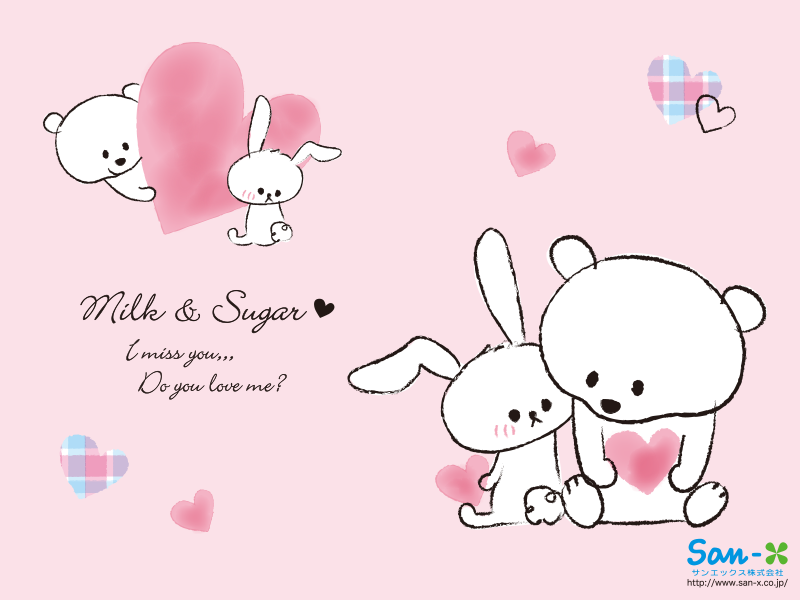 Ms - San X Milk & Sugar - HD Wallpaper 