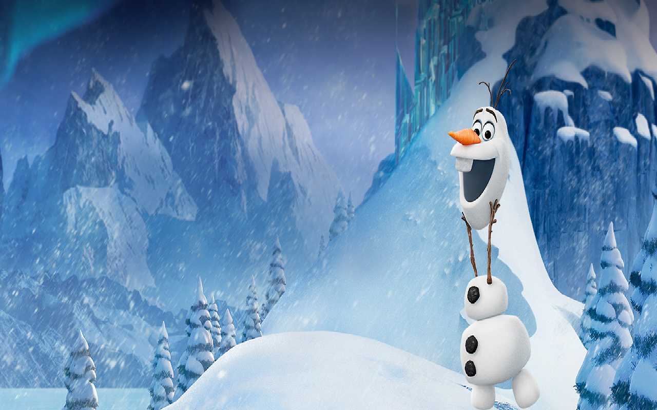 Frozen Wallpaper - Frozen Olaf Background - HD Wallpaper 