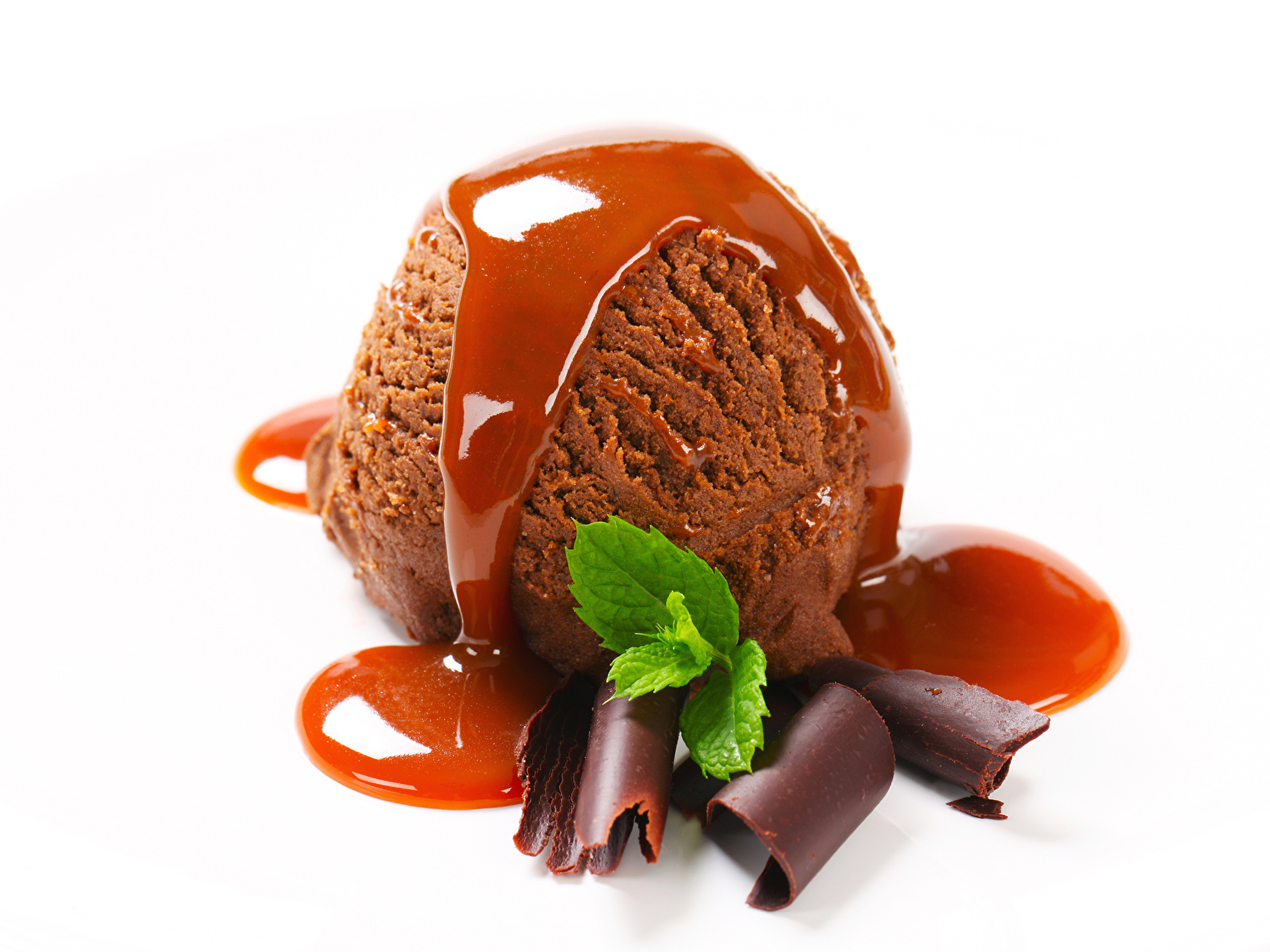 Chocolate Ice Cream - HD Wallpaper 