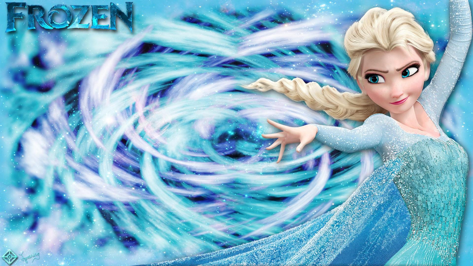 Hd Best Elsa Frozen Disney Wallpaper - Frozen Background Hd - HD Wallpaper 