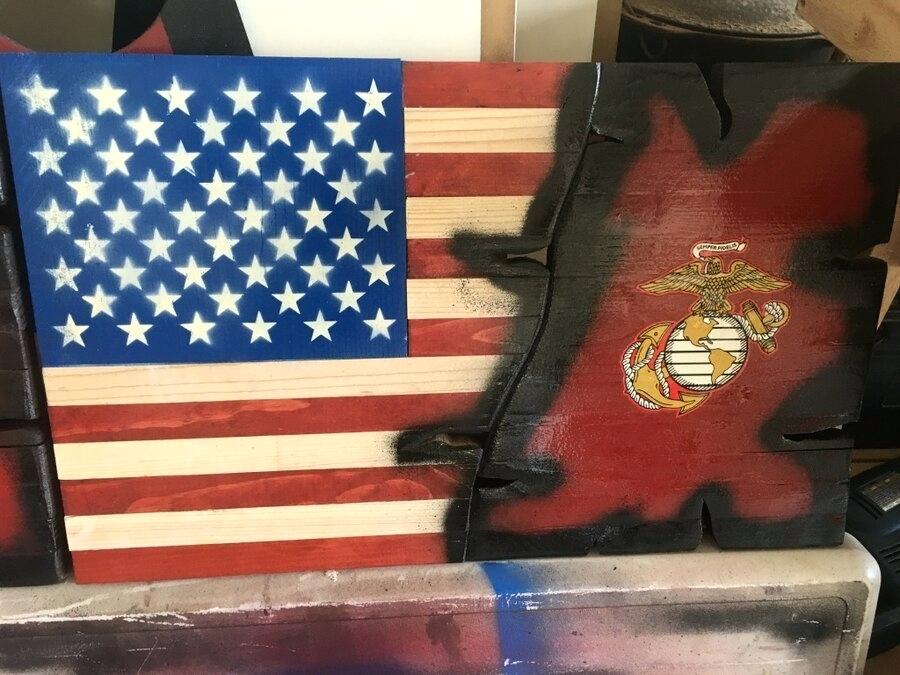 Us Flag Wall Flag Wall Hanger Flag Wallpaper Hd - Fort Sumter - HD Wallpaper 