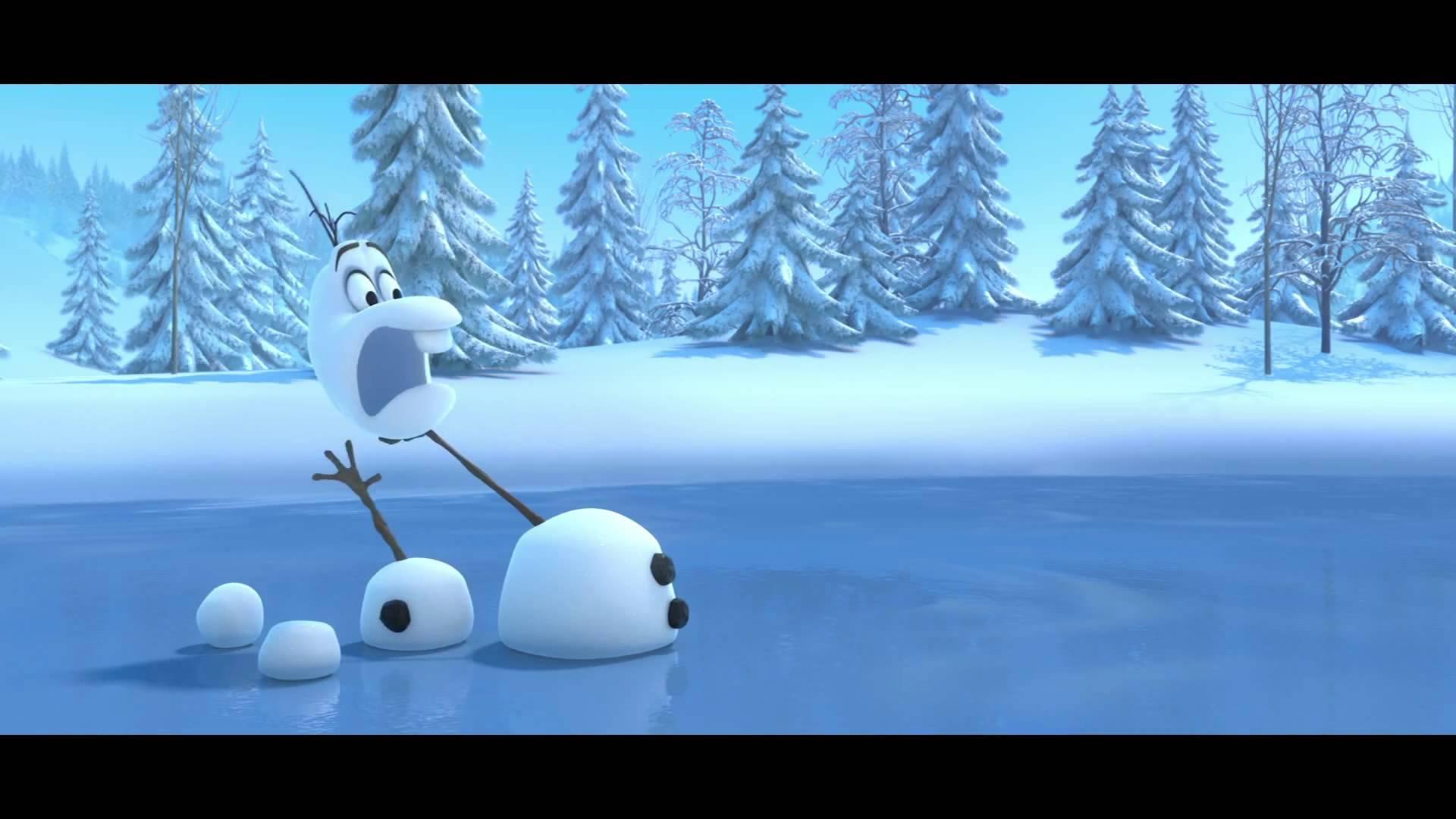 Olaf In Frozen Movie - Olaf Falling Apart - HD Wallpaper 