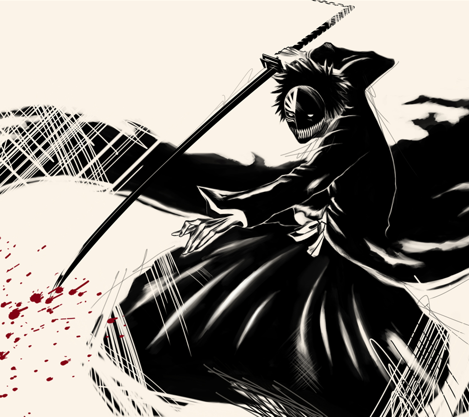 A Nice Droid Wallpaper I Made Featuring Ichigo From - Hollow Bleach Wallpaper Hd - HD Wallpaper 